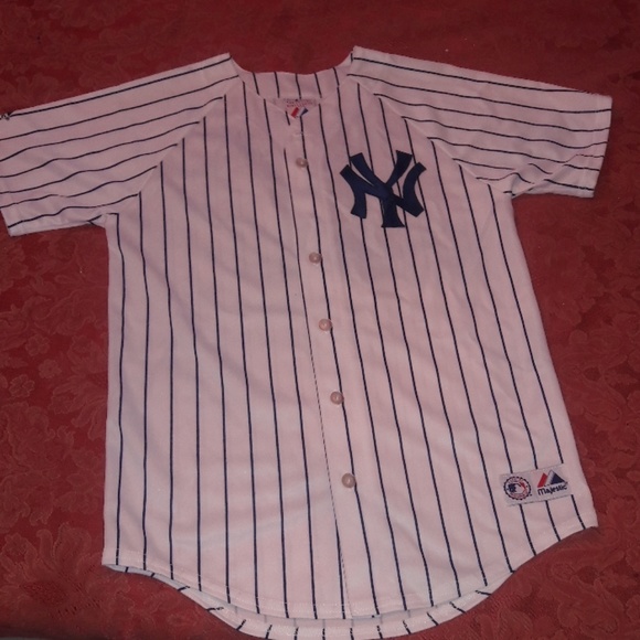 Majestic Other - Derek Jeter NY Yankees Youth Large Jersey